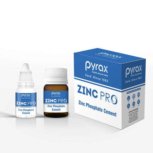 Dental zinc phosphate cement - zinc,